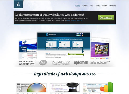 30+ Beautiful DIV/CSS Web Designs To Inspire You 14