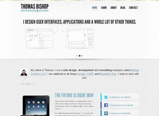 30+ Beautiful DIV/CSS Web Designs To Inspire You 17