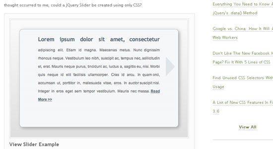 10 Alternative techniques in pure CSS to JavaScript 3