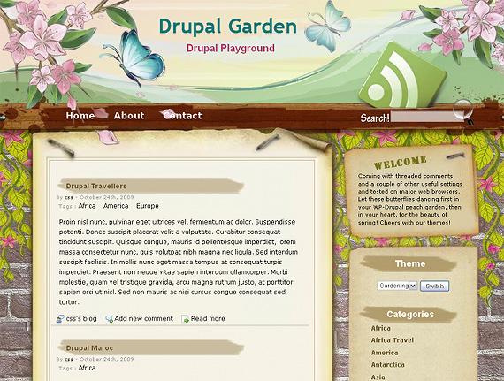 Ultimate Roundup of Free Drupal Themes 8