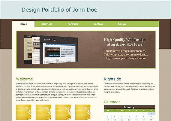 Ultimate Roundup of Free Drupal Themes 3