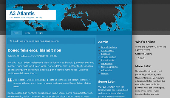 Ultimate Roundup of Free Drupal Themes 4