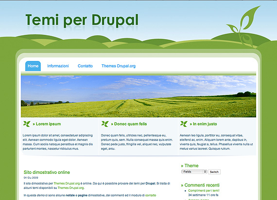Ultimate Roundup of Free Drupal Themes 5