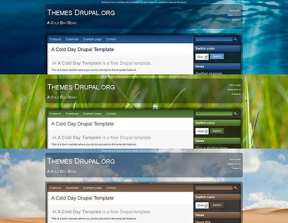 Ultimate Roundup of Free Drupal Themes 6