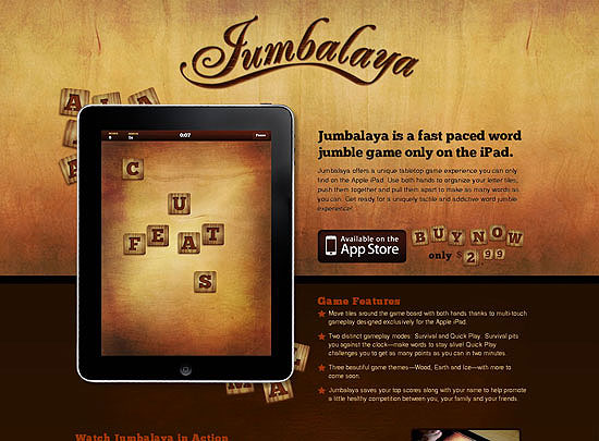 40 Beautiful and Creative iPad Application Websites 7