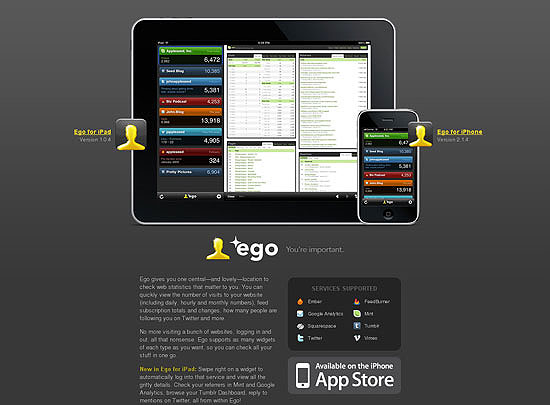 40 Beautiful and Creative iPad Application Websites 9