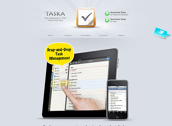 40 Beautiful and Creative iPad Application Websites 13