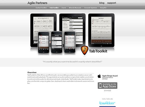 40 Beautiful and Creative iPad Application Websites 21