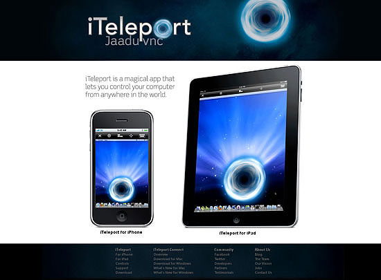 40 Beautiful and Creative iPad Application Websites 24