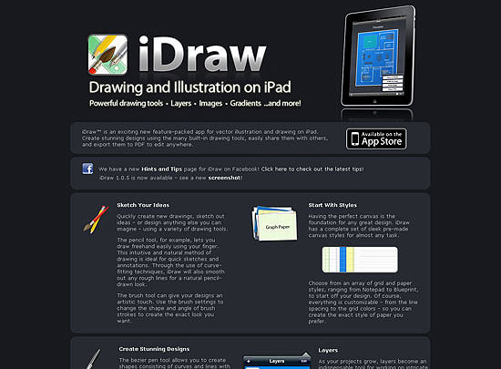 40 Beautiful and Creative iPad Application Websites 25