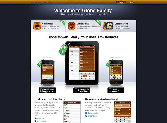40 Beautiful and Creative iPad Application Websites 3