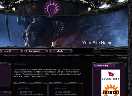 30 Free Joomla Website Themes Collection 19