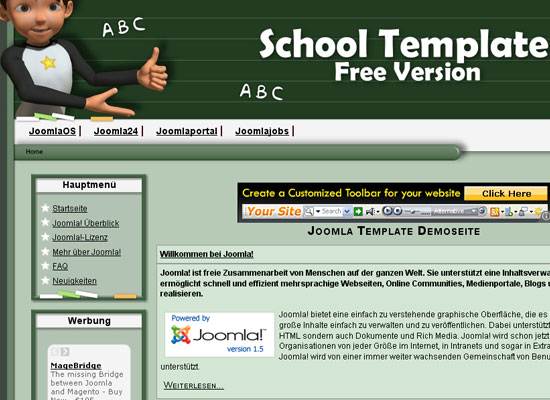 30 Free Joomla Website Themes Collection 23