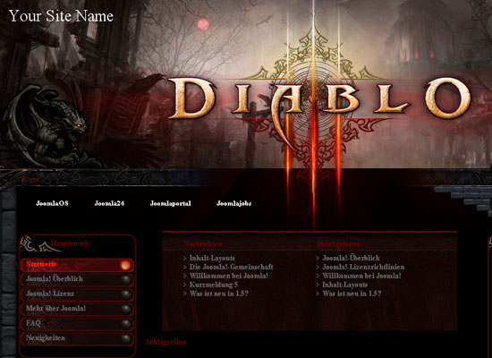 30 Free Joomla Website Themes Collection 25