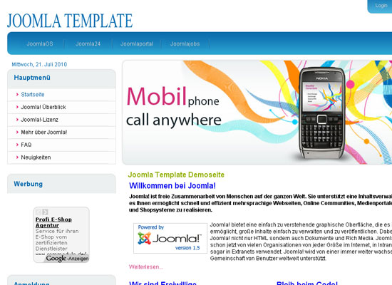 30 Free Joomla Website Themes Collection 26