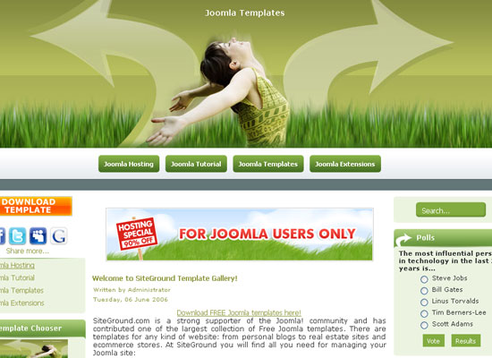 30 Free Joomla Website Themes Collection 3