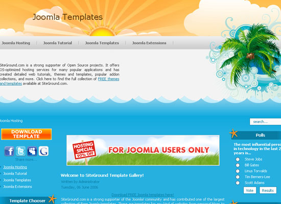 30 Free Joomla Website Themes Collection 5