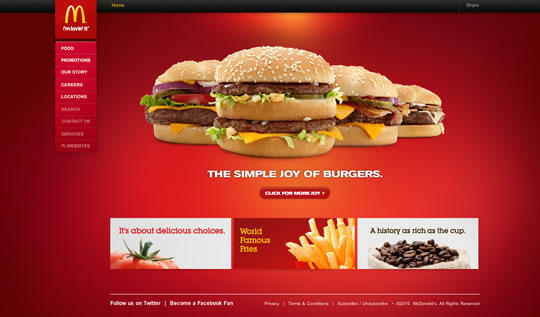Showcase of Beautiful Restaurant Websites 24