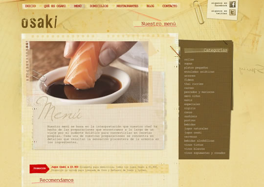 Showcase of Beautiful Restaurant Websites 29