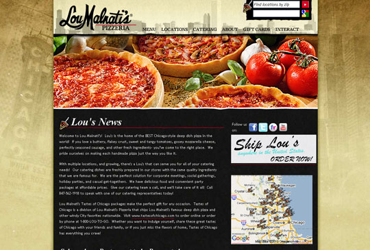 Showcase of Beautiful Restaurant Websites 3