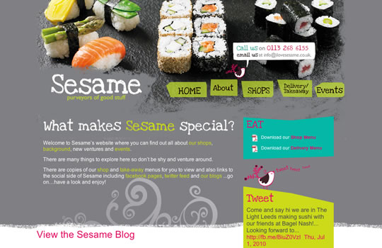 Showcase of Beautiful Restaurant Websites 38
