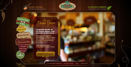 Showcase of Beautiful Restaurant Websites 41
