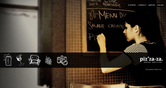 Showcase of Beautiful Restaurant Websites 42