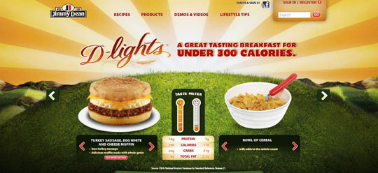 Showcase of Beautiful Restaurant Websites 45