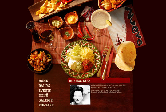 Showcase of Beautiful Restaurant Websites 8