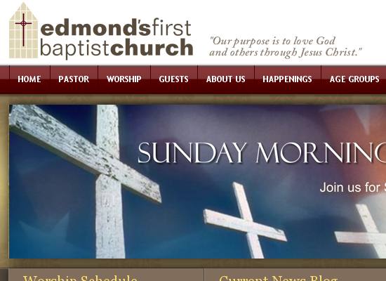 15 Beautiful Church Website Designs 12