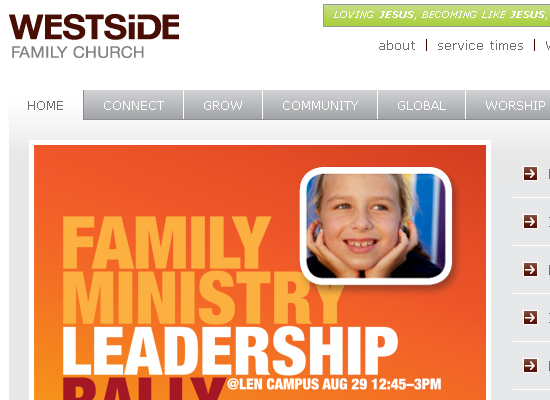 15 Beautiful Church Website Designs 6