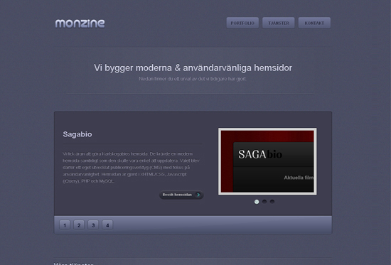 35 Beautiful DIV/CSS Web Designs For Your Inspiration 1