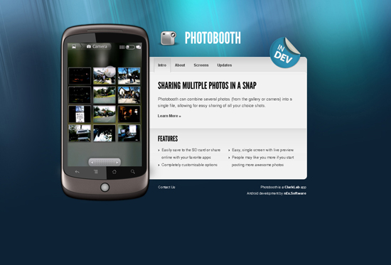 35 Beautiful DIV/CSS Web Designs For Your Inspiration 7