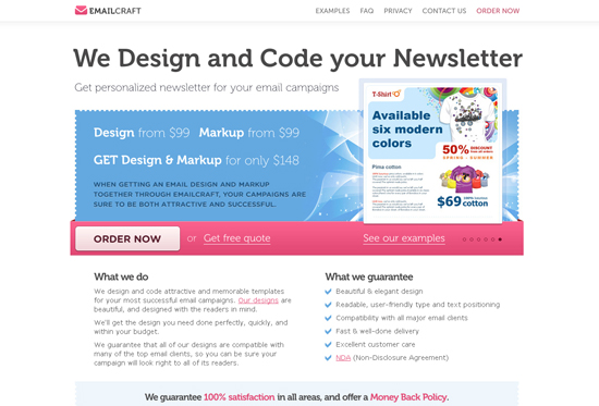 35 Beautiful DIV/CSS Web Designs For Your Inspiration 8