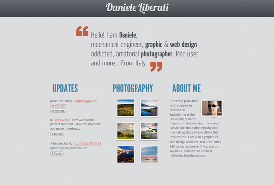 35 Beautiful DIV/CSS Web Designs For Your Inspiration 14