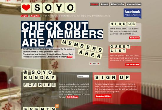 35 Beautiful DIV/CSS Web Designs For Your Inspiration 19