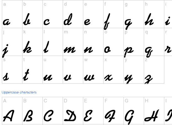 20+ Most Amazing Free Handwritten Fonts for Web designers 13