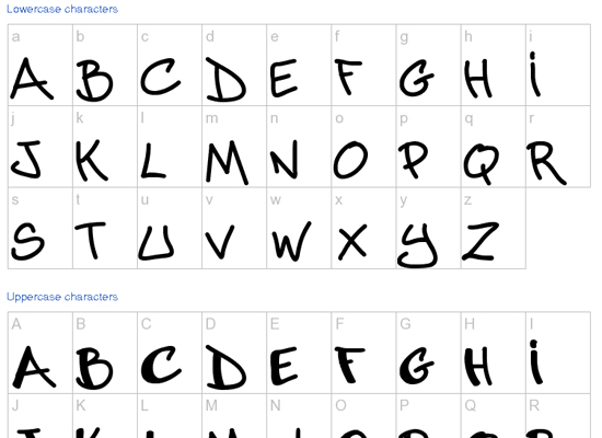 20+ Most Amazing Free Handwritten Fonts for Web designers 15