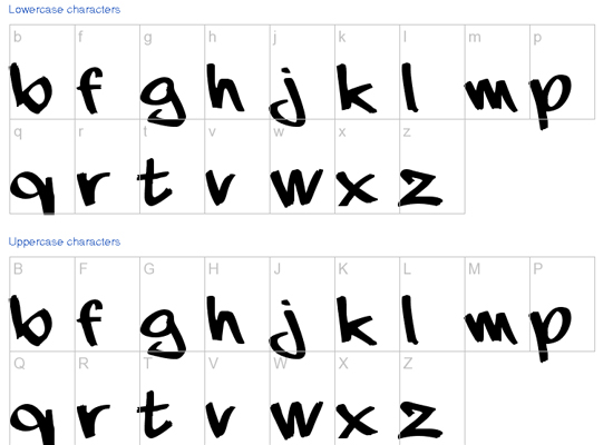 20+ Most Amazing Free Handwritten Fonts for Web designers 18
