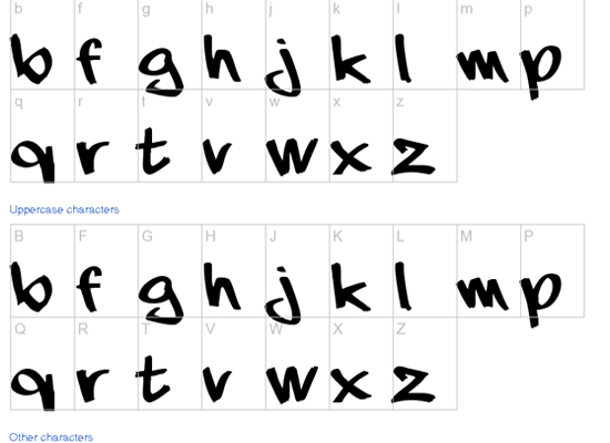 20+ Most Amazing Free Handwritten Fonts for Web designers 19
