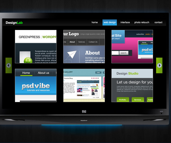 18 Amazing Photoshop Web Layout Design Tutorials 5