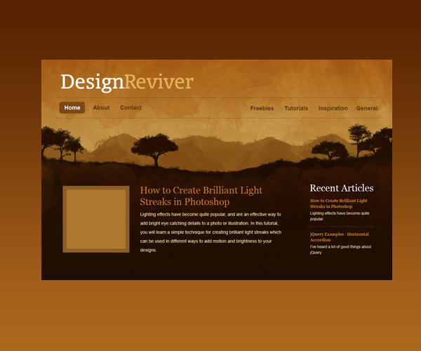 18 Amazing Photoshop Web Layout Design Tutorials 3
