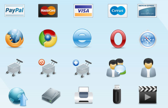 Best Free E-Commerce Icons For Web Designers 1