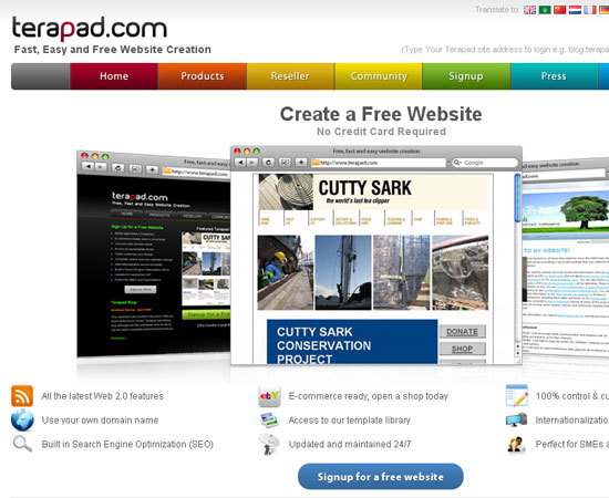 20 Useful Resources to Make your own Website for Free 10