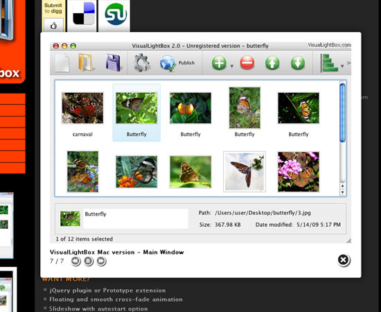 20 Most Efficient jQuery Lightbox Plugins 1
