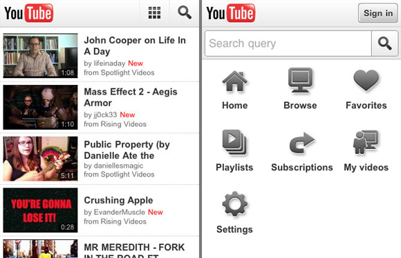 22 Popular iPhone Mobile Website Collection 12