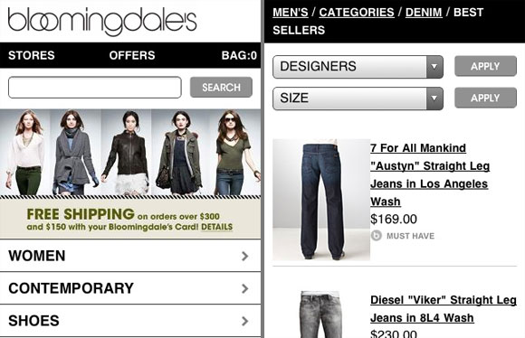 22 Popular iPhone Mobile Website Collection 3