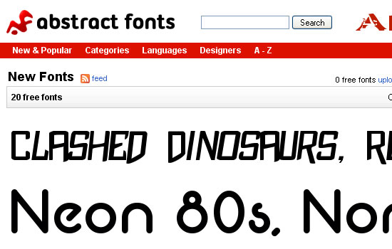 25 Popular Websites to Download Free Fonts 17