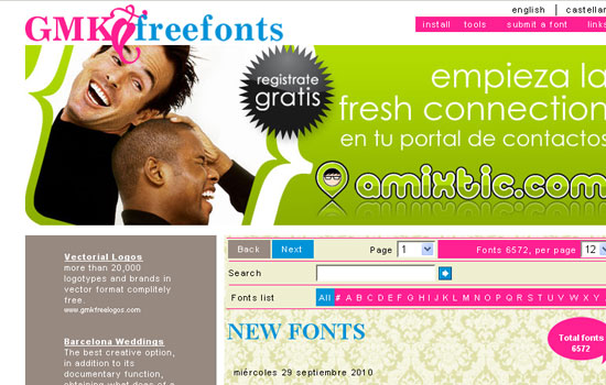 25 Popular Websites to Download Free Fonts 3