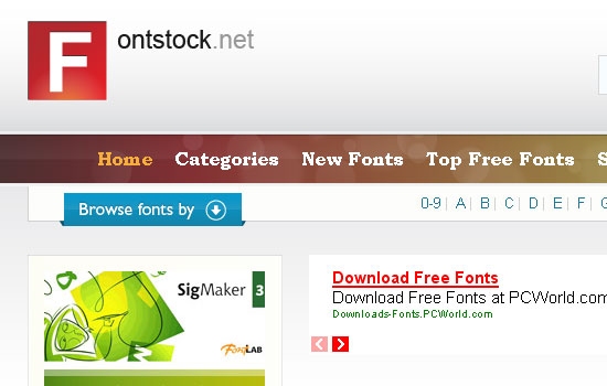 25 Popular Websites to Download Free Fonts 4